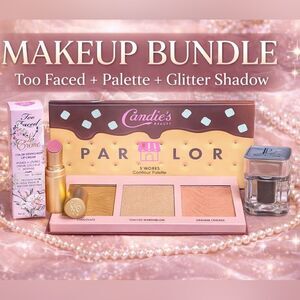 Too Faced Mean Girls Lippy + Candie’s S’mores Palette + LP Shadow Bundle NEW